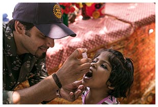 Rotary International End Polio Now